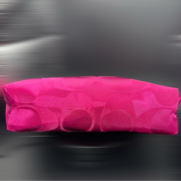 Coach Signature Pink Nylon Cosmetic Bag 🩷 - Picture 5 of 7